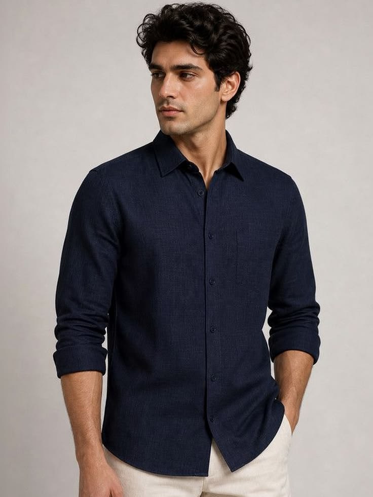 CREATE PASSION REMI SLUB SHIRT
