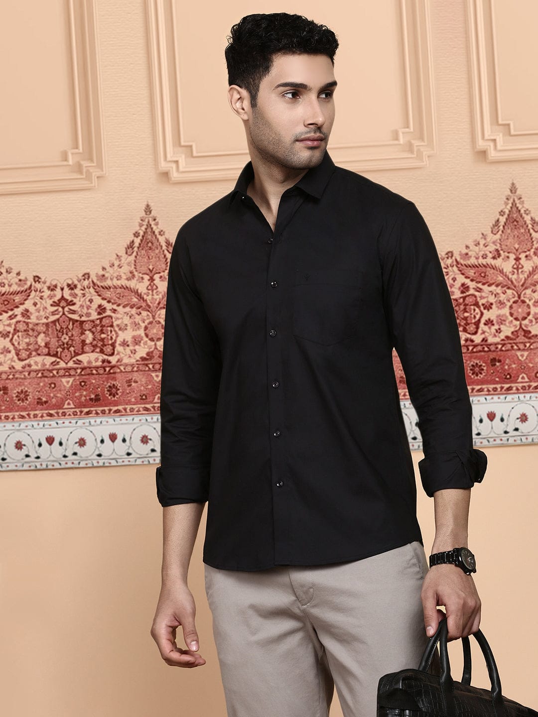 CREATE PASSION REMI SLUB SHIRT