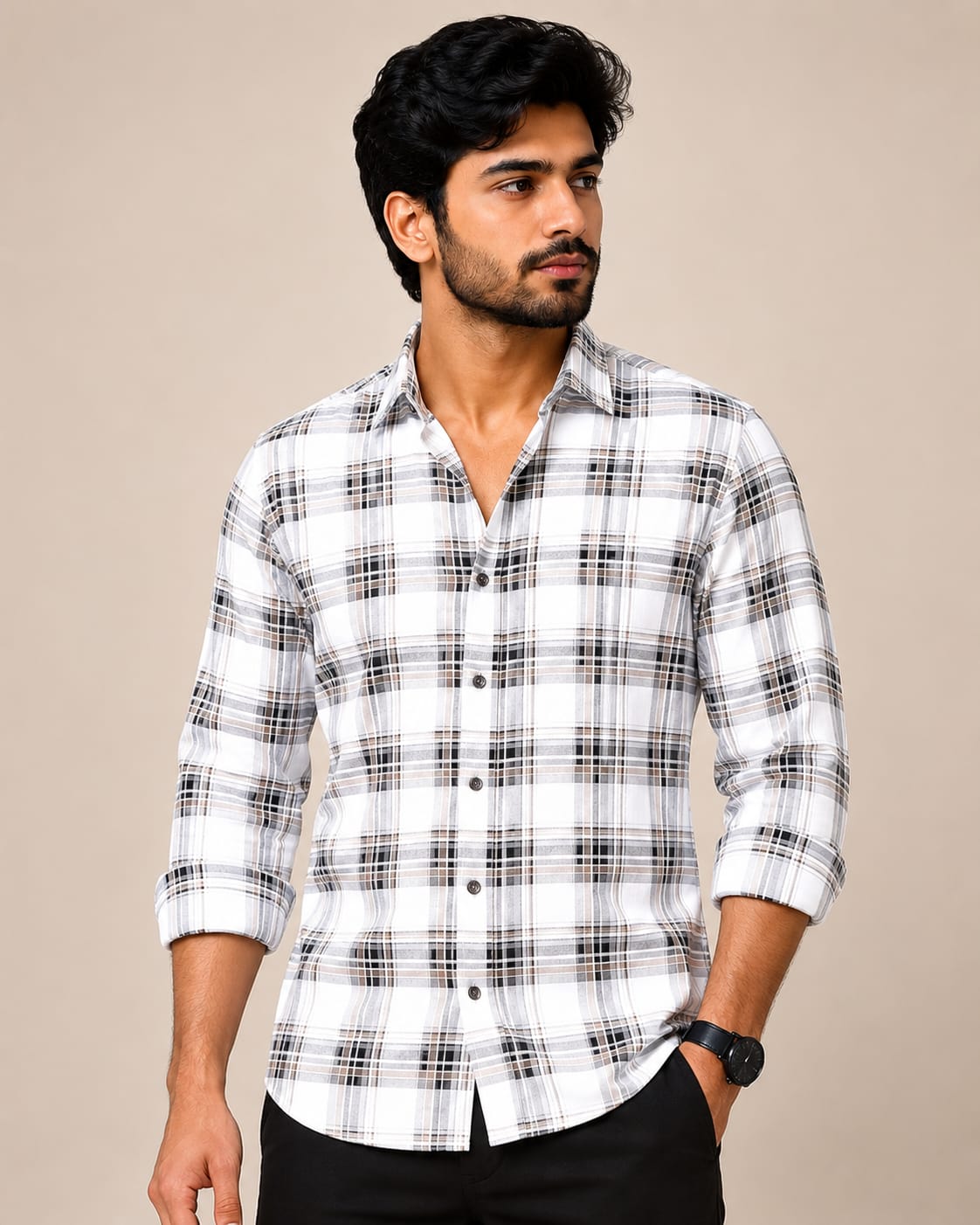 CREATE PASSION POLY OXFORD SHIRT